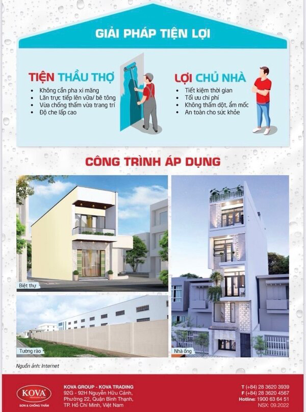 Sơn ngoại thất Kova